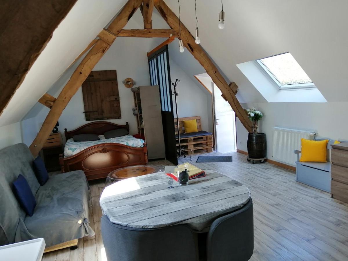 Les Ch'tis Normands Bed and Breakfast Domjean Eksteriør billede
